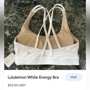 Lululemon Sports Bra Size 2